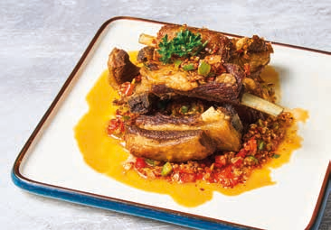 Côtelettes d’agneau épicé