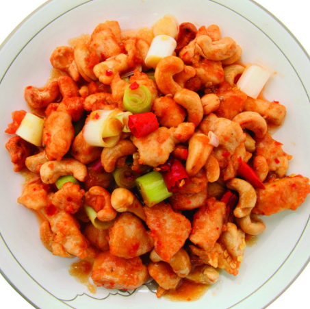 Poulet au cacahuètes 🌶