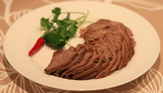 Bœuf mariné à la sauce cinq parfums (froid) 🌶