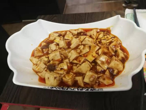 Fleur de tofu et algues