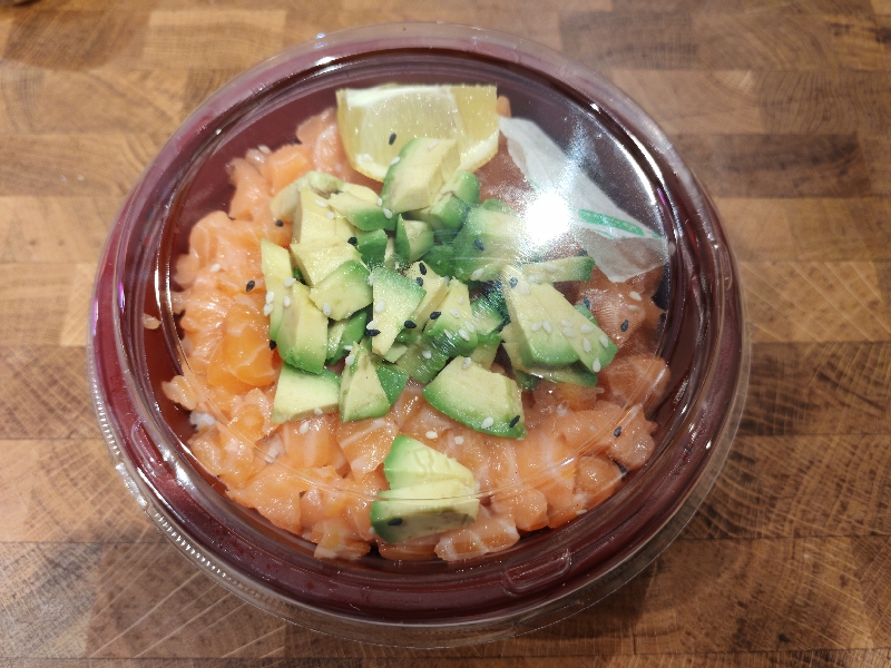 CH5 chirashi tartare saumon avocat