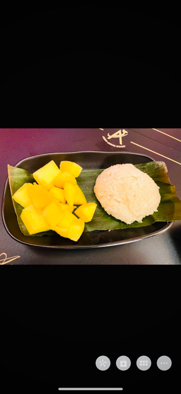 mango sticky riz 芒果糯米饭