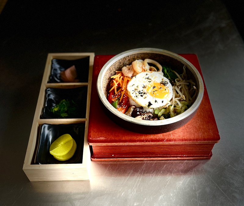 BIBIMBAP Crevette 虾石锅拌饭