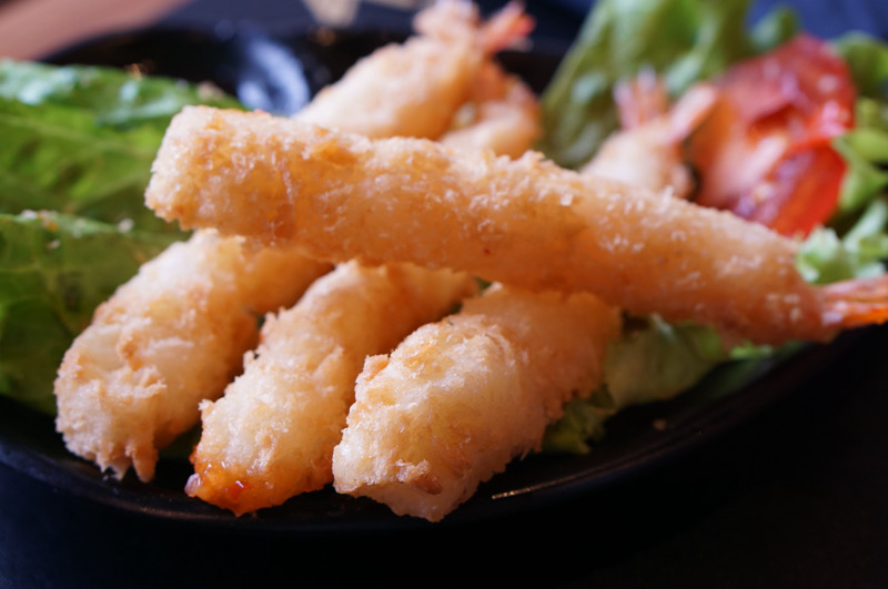 Beignets de crevettes 4pcs炸虾