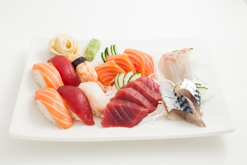 Menu H. Sashimi-sushi
