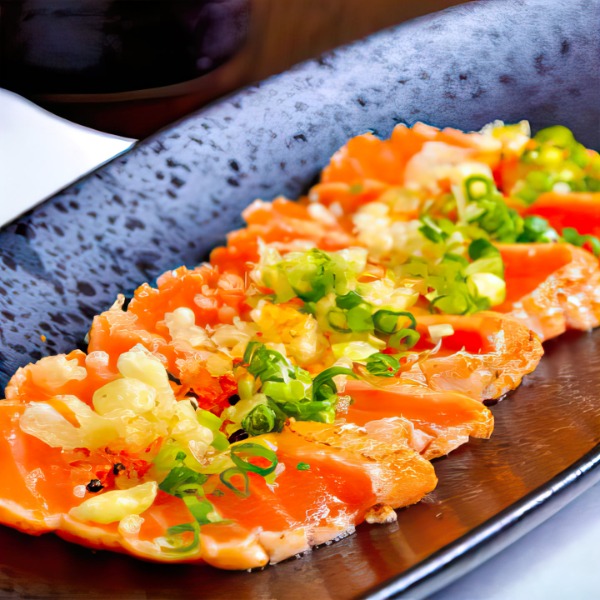 SA9. Salmon Tataki