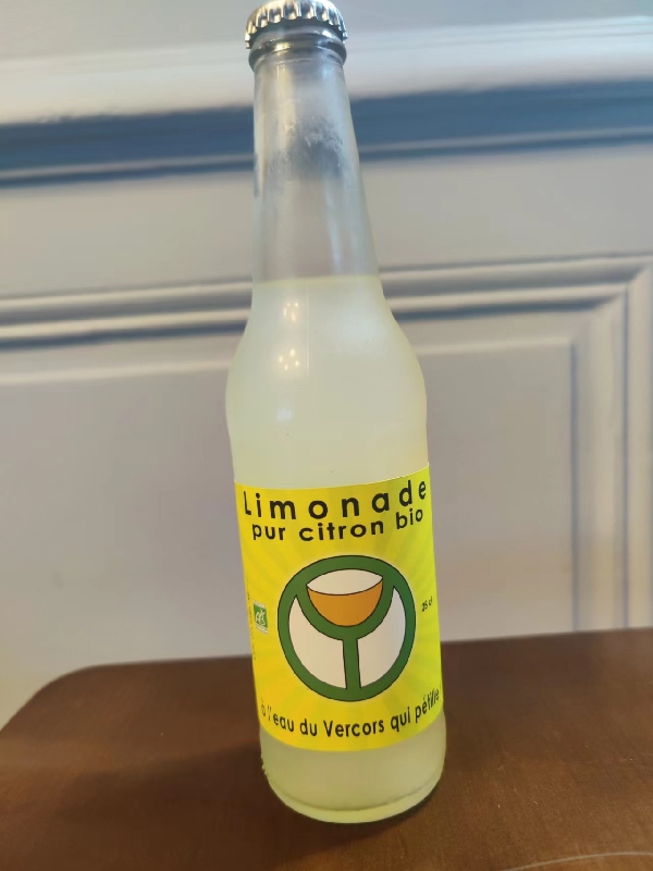 Limonade jus citron bio🍋 25cl