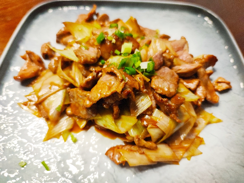 Agneau sauté aux poireaux