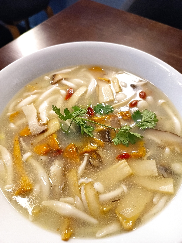 Soupe aux champignons (nouveauté )