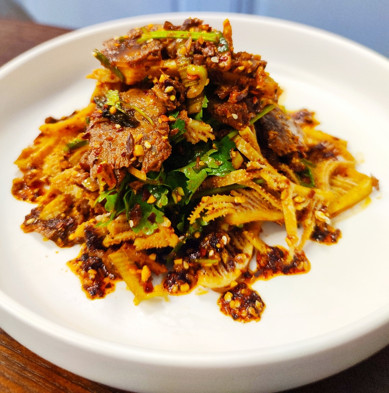 Salade de boeuf et tripes 🌶️🌶️