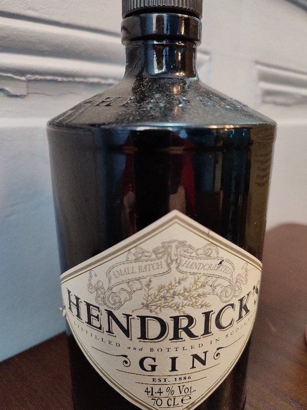 Gin tonic hendrick's