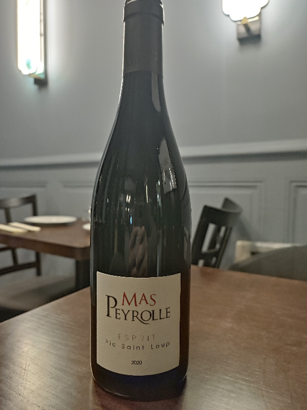 Pic-Saint-Loup 'esprit' 2023-Mas Peyrolle 'Bio' 75cl. AOP