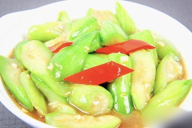 Sauté de la courge éponge (luffa) nouveauté