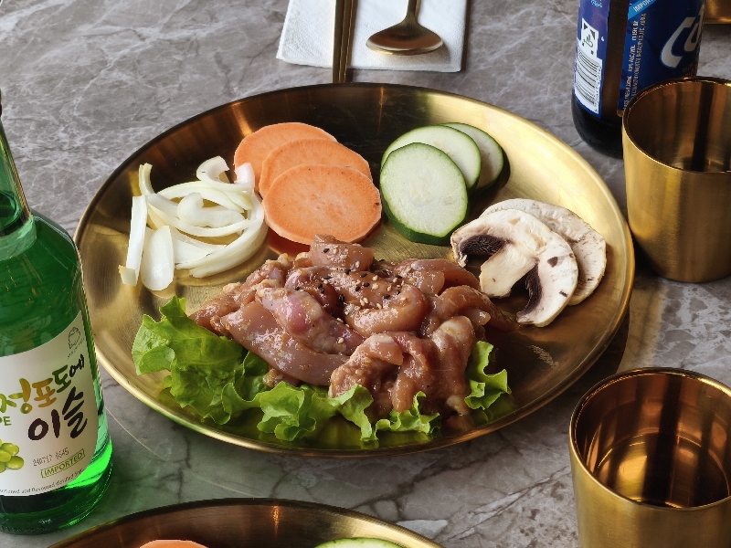 B9. Poulet mariné