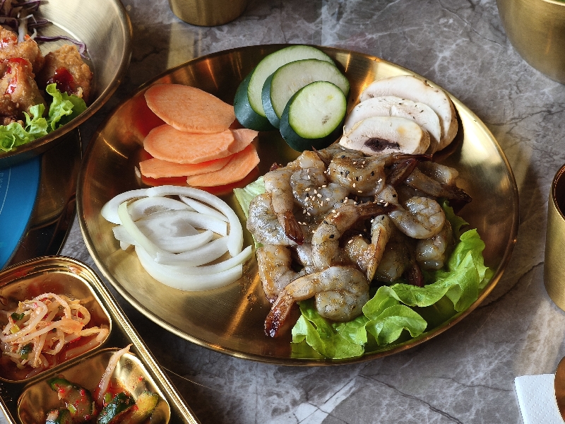 B14. Crevettes mariné