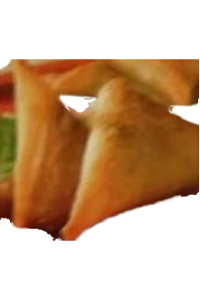 Samoussas au boeuf (2 pièces)