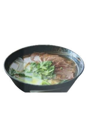 Soupe nouille au boeuf