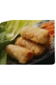Nêms au poulet ou porc (4 pièces)