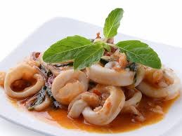 37A Calamars sautés au basilic