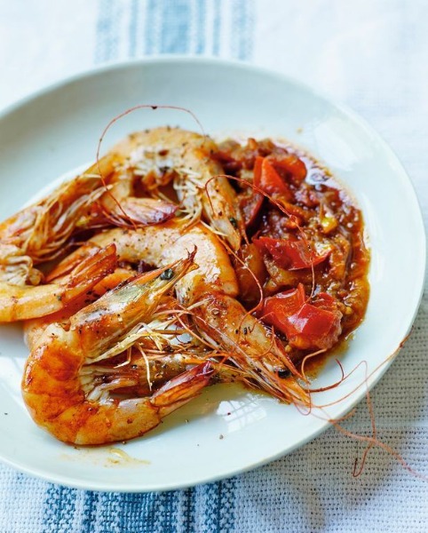 S04 Gambas à la sauce piquante