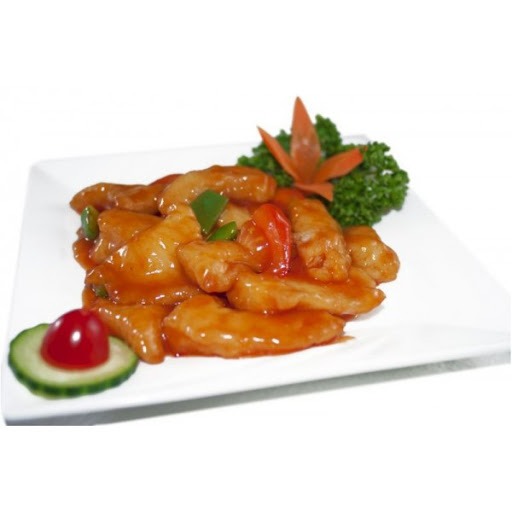 31 Filet de Poisson à la sauce aigre-douce (cabillaud)