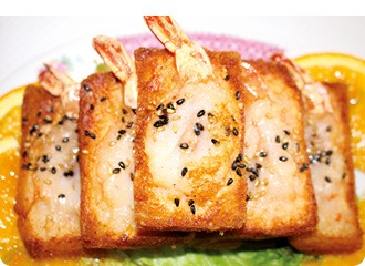 S07 Toasts spécial au crevettes (5 pièces)