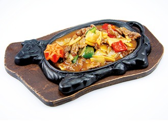S18 Bœuf sauté s/plaque chauffante (saté)
