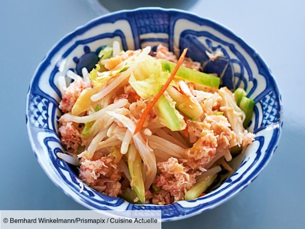 15 Salade chinoise au crabe