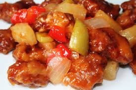 58 Porc à la sauce aigre-douce
