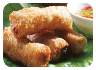 9 Nems aux porc ( 4 pièces)