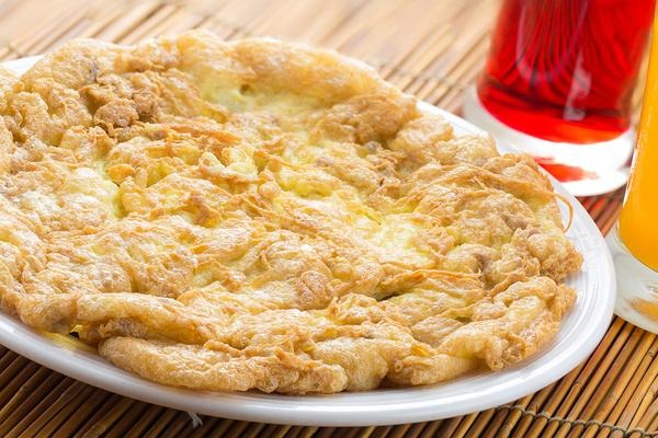 18 Omelette au crabe