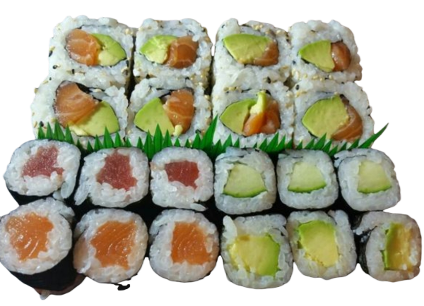 F* Makis 12pièces, Uramakis 8piéces