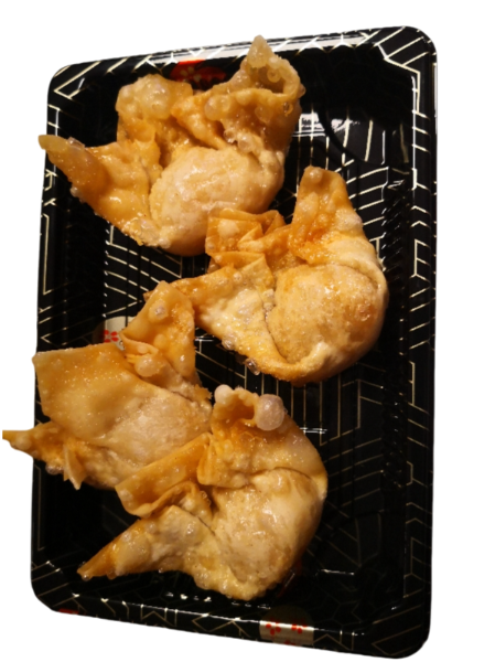 E16 Raviolis'wun-Tun' frits (poisson et Crevette) 5Pièces