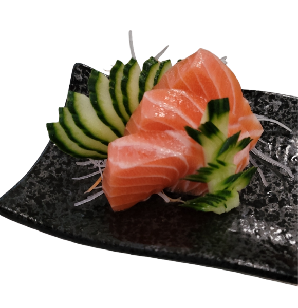 Sashimis au saumon 3Pièces