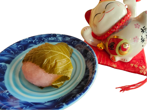 Mochi à la Fleur de Cerisier et Haricot Rouge