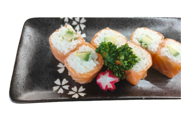 S2 Saumon Roulé Fromage et Avocat 6 piéces