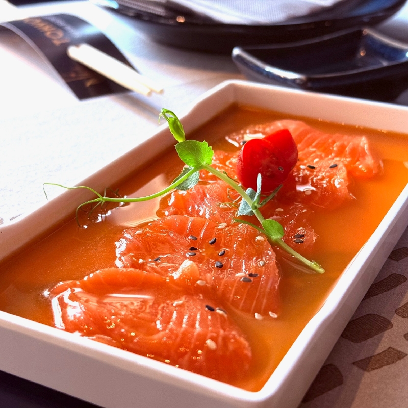 75. CARPACCIO DI SALMONE (NEW FLAVOR)