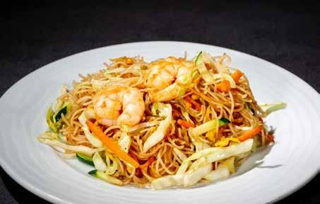 231. SPAGHETTI DI RISO CON GAMBERI