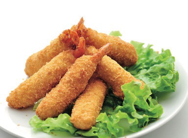 E12 . tempura aux crevettes 