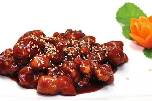 C10. poulet caramélisé
