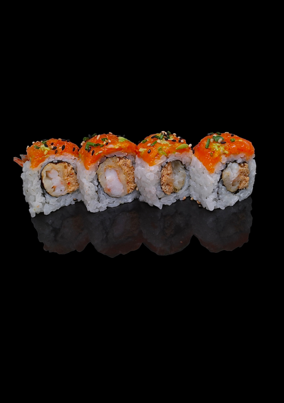 SR3 Spicy saumon ebi roll