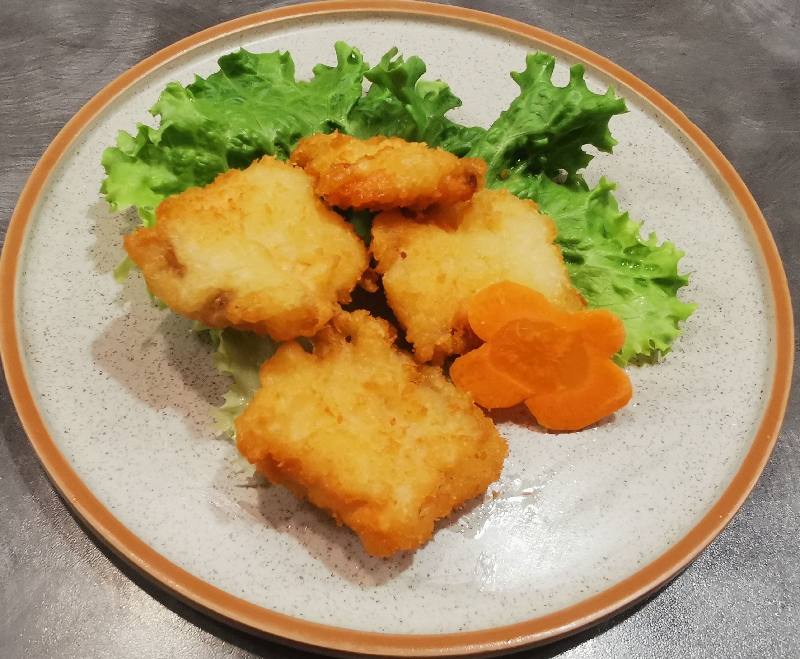 E15. saumon frit 4pcs
