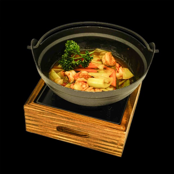 269. Piccola padella con gamberi 🌶🌶 (2)*