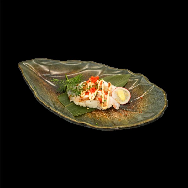 114. Suzuki nigiri scottato 🌶 (1,3,4,6,11)