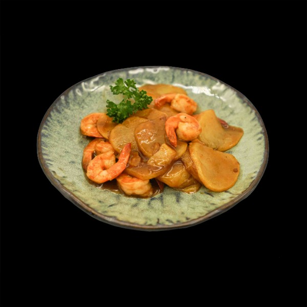 242. Gamberi con patate (2)*
