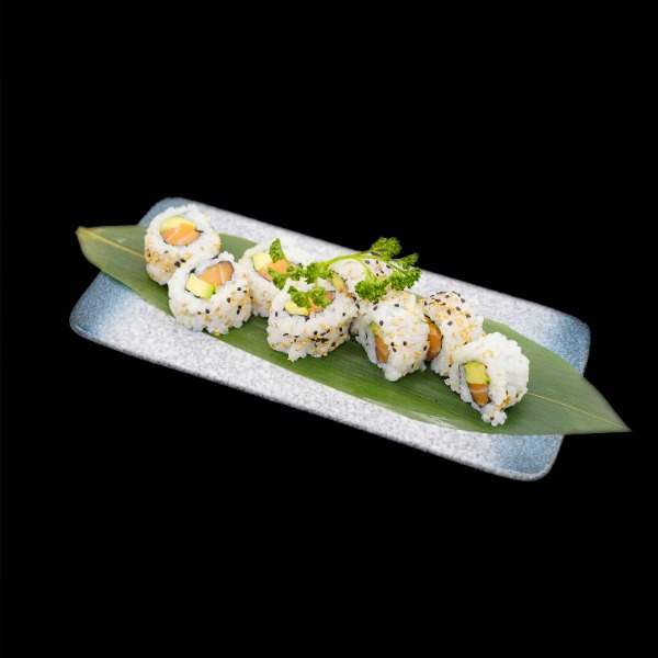165. Sake avocado uramaki (4,11)