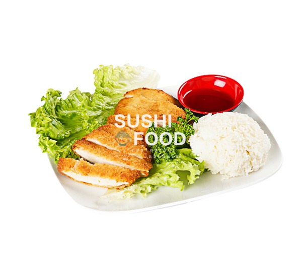 PC5. Riz au poulet pané