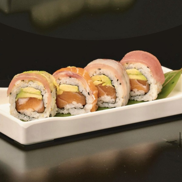 96. Rainbow roll