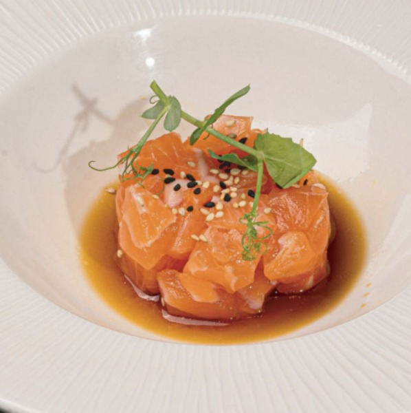 41. Sake tartare