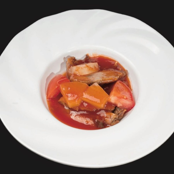 208. Anatra all'agrodolce